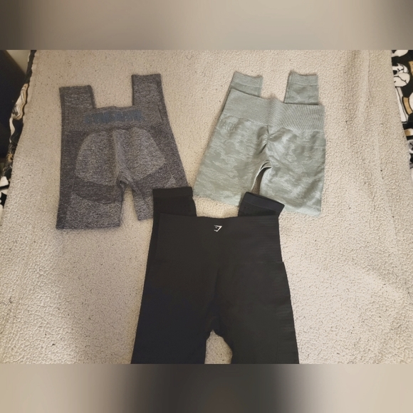 Gymshark | Legging Bundle | 3 Leggings | Size S/M | EUC - Picture 1 of 16